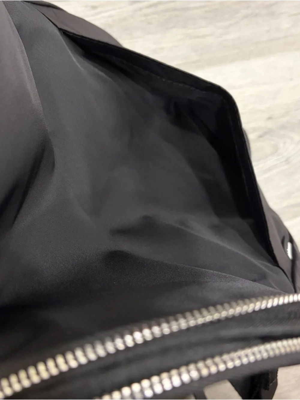Lululemon athletica Black Crossbody Bag with Silver Hardware 5L